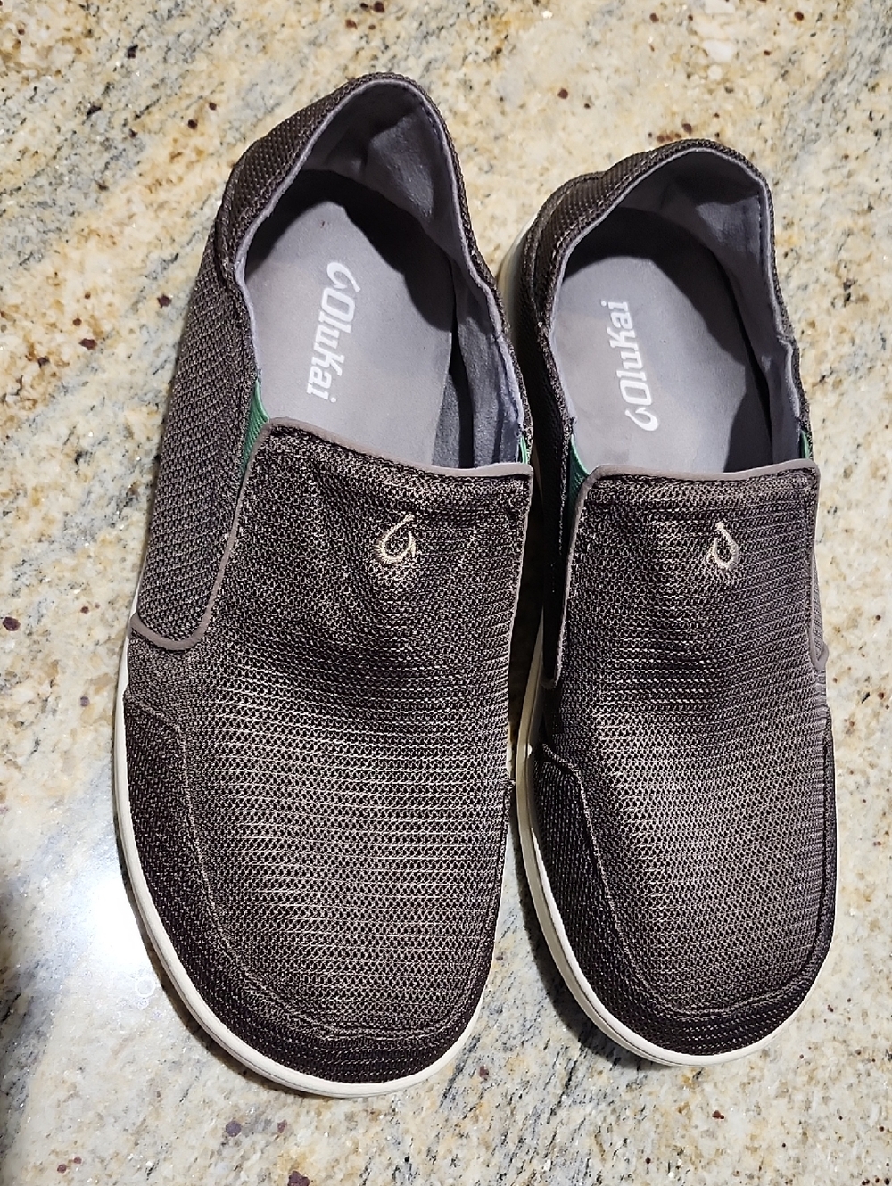 Olukai foldable heel Nohea Mesh Slip Ons